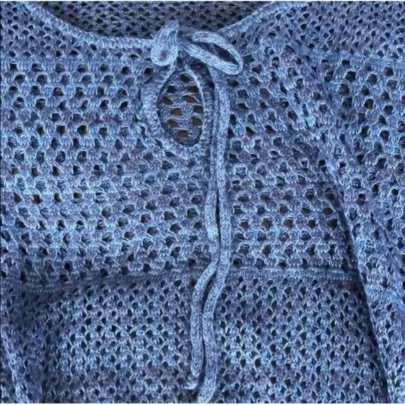 New Venus Knit Swimsuit Cover-up Crochet Tunic - Picture 9 of 10